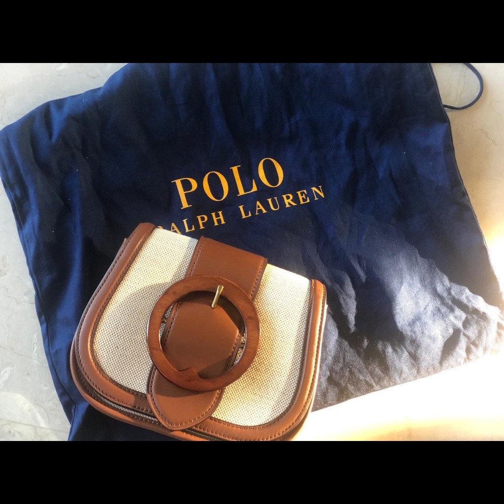 Never used Ralph Lauren cute summer handbag